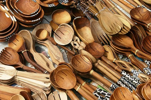 Kamba Assorted Crafts — Wooden Kitchen Set
