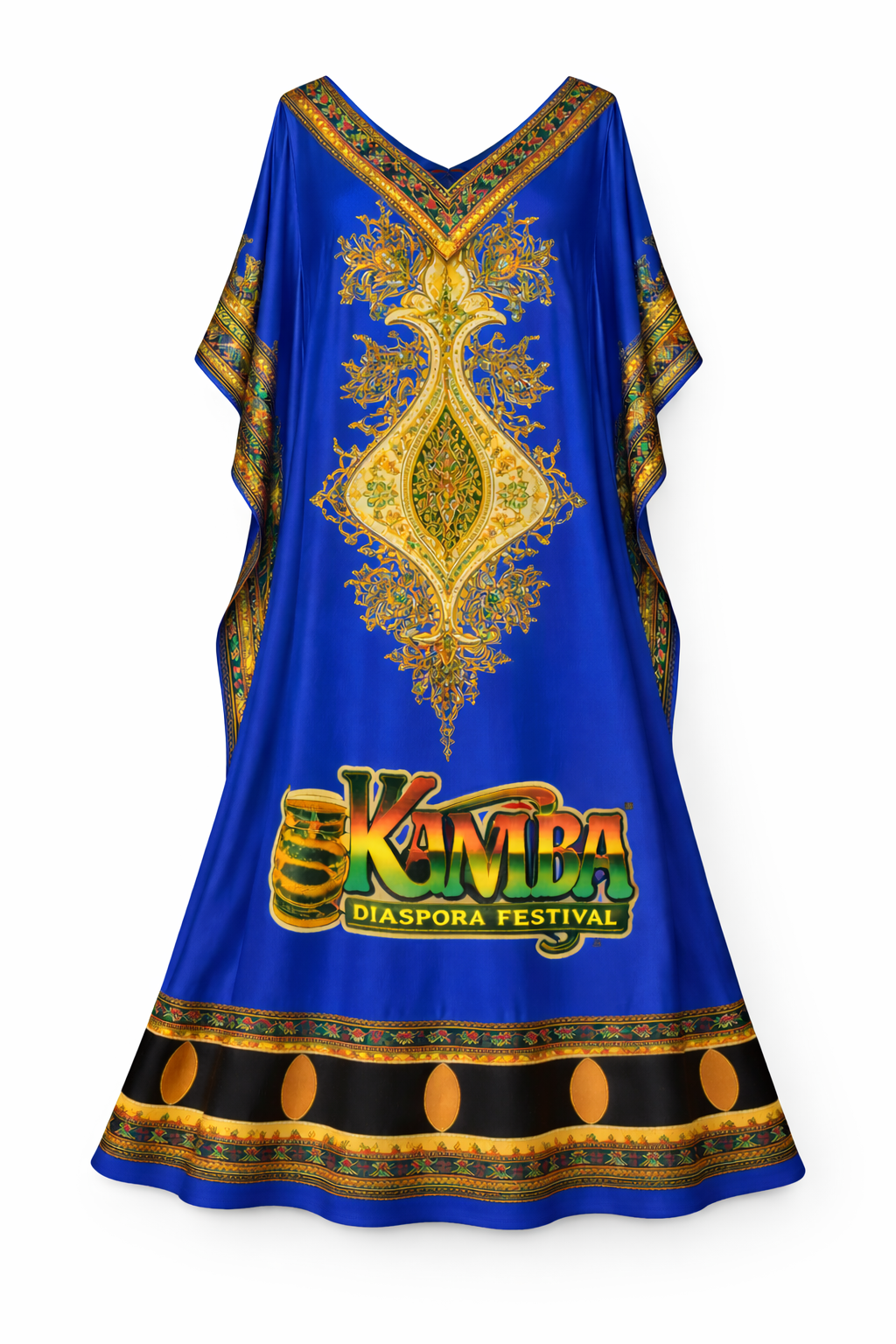 Blue Kamba Cultural Dress