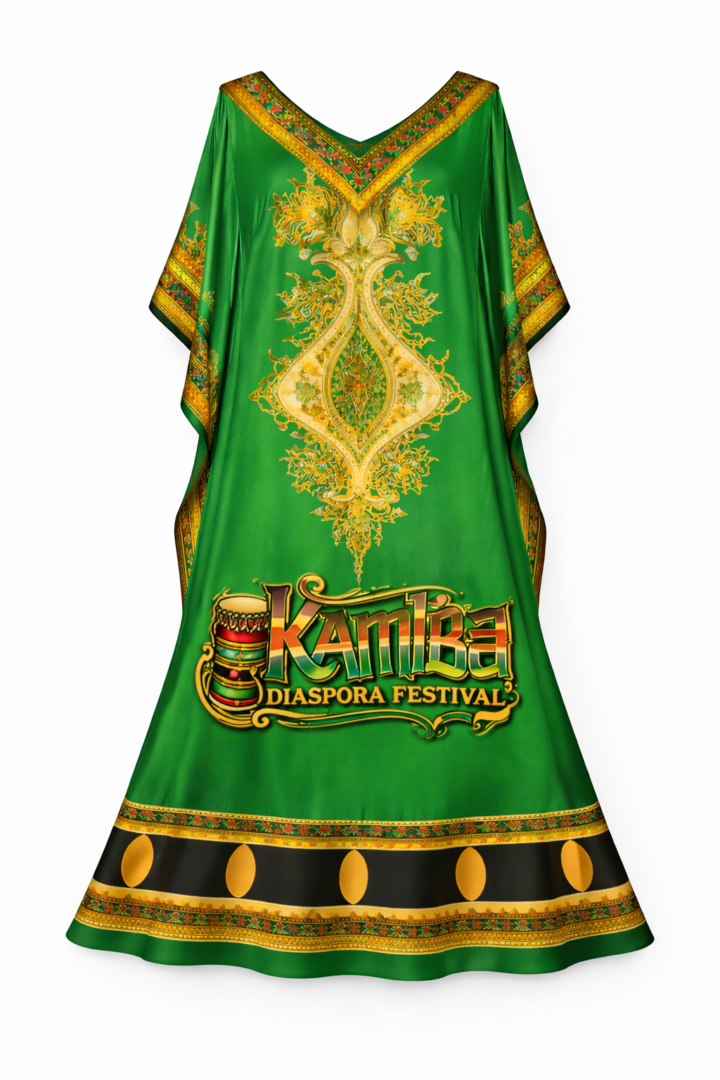 Green Kamba Cultural Dress
