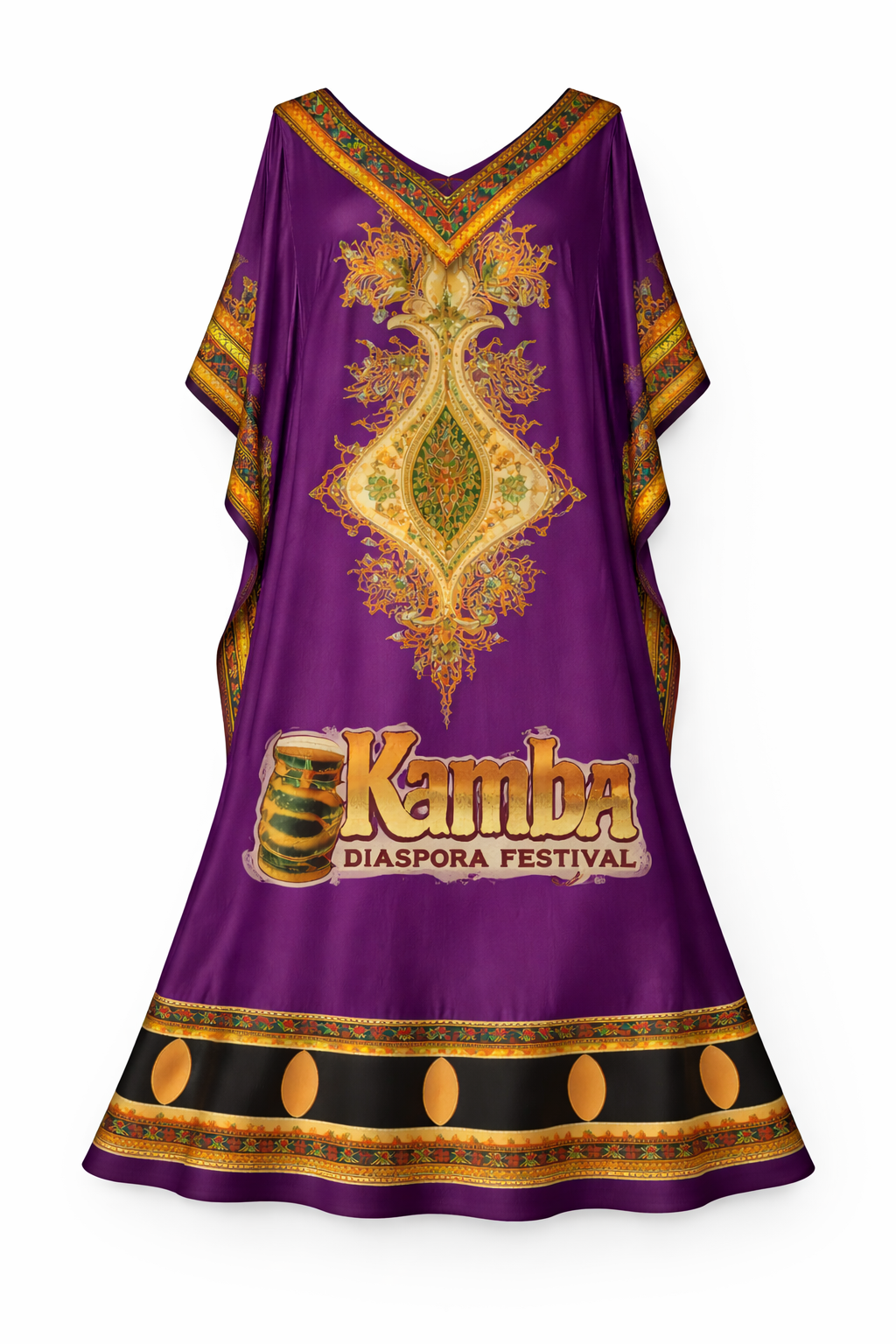 Purple Kamba Cultural Dress