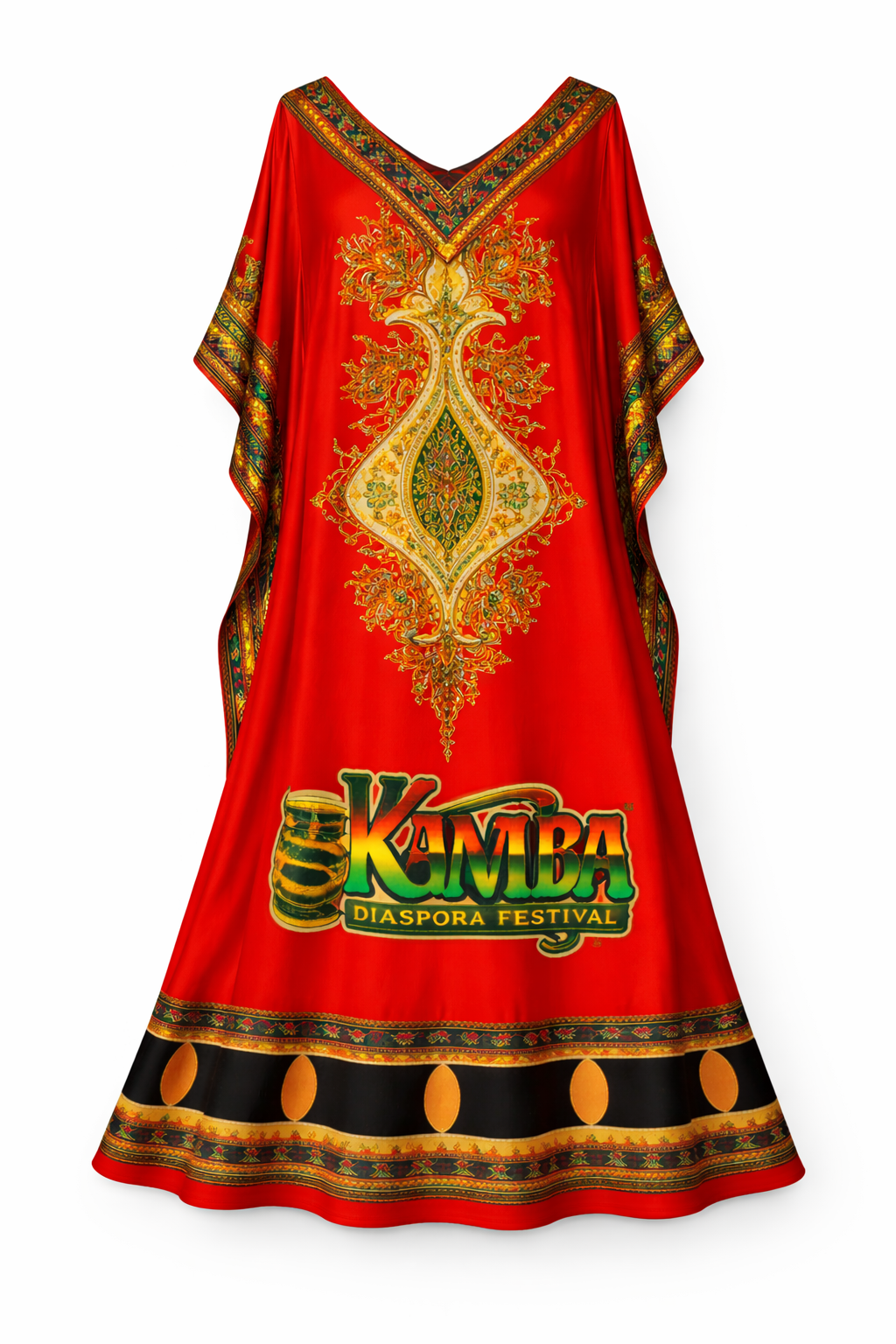 Red Kamba Cultural Dress