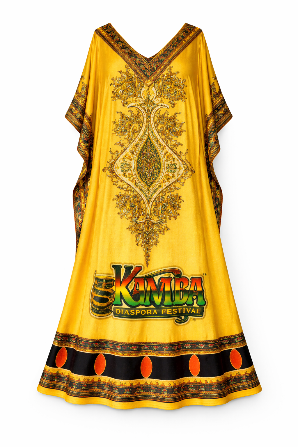 Yellow Kamba Cultural Dress