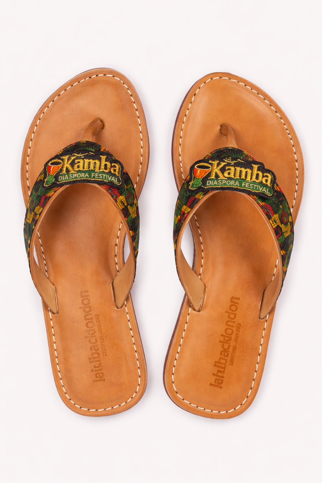 Brown Leather Kamba Sandals