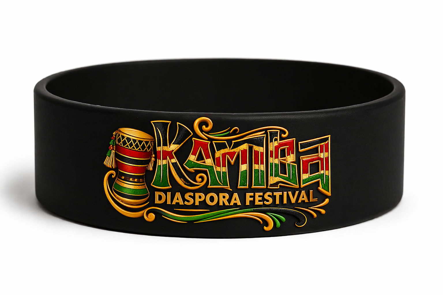 KambaFest Logo Wristband