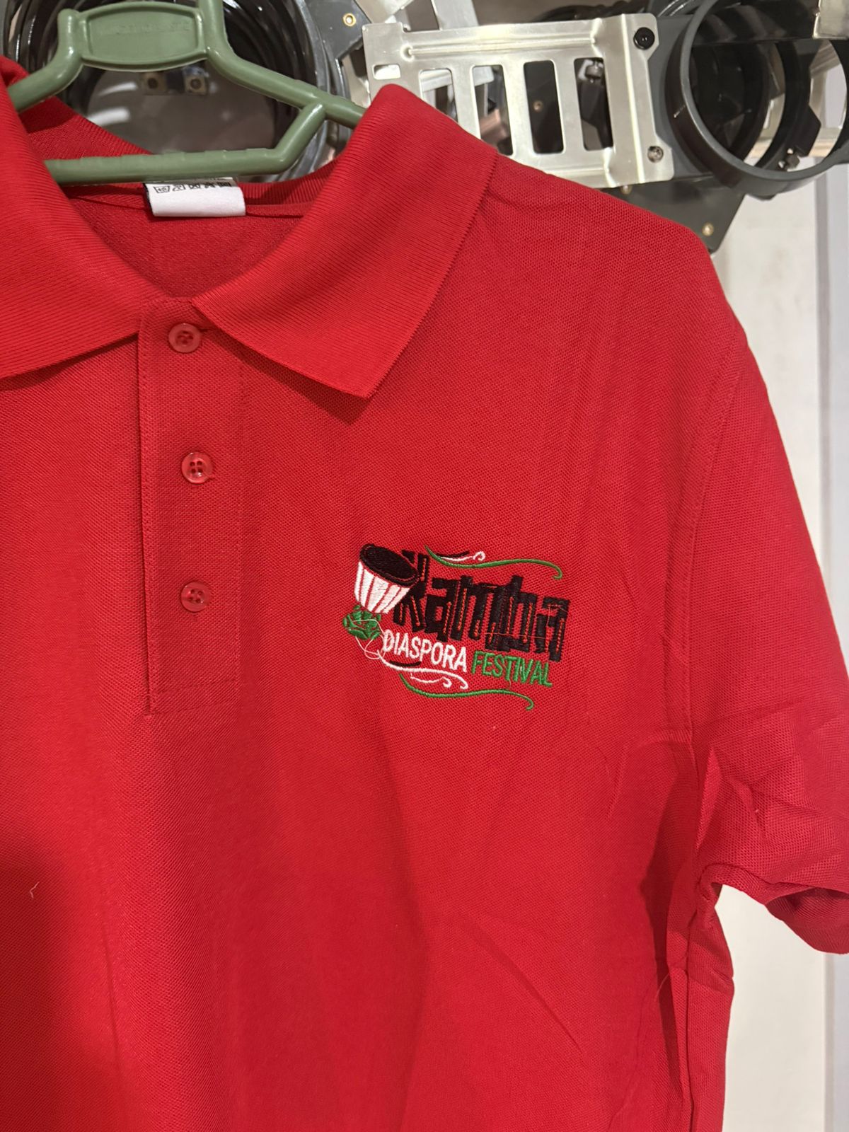Red polo gallery image