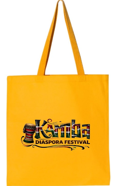 Yellow tote bag gallery image